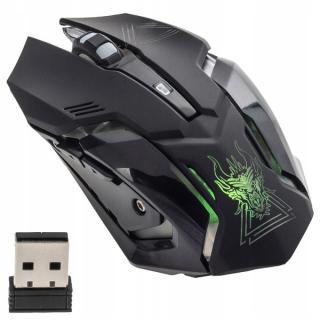 LEDtechnics Myszka bezprzewodowa APPIO Mouse DRAGON sensor optyczny |  0247