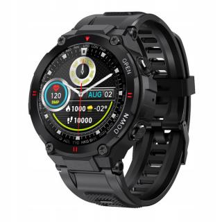 LEDtechnics SMARTWATCH MĘSKI ZEGAREK SPORTOWY WODOODPORNY, PULS |  0240