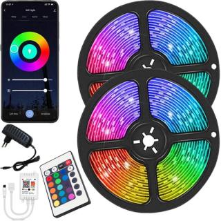 LEDtechnics Taśma led RGB BLUETOOTH 15m |  7334