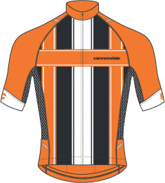 Koszulka rowerowa Cannondale Endurance Jersey Acid Orange