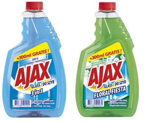 Ajax płyn do mycia szyb 750ml zapas