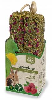 JR FARM Grainless Kolby Bezzbożowe 140g  malina kondycja