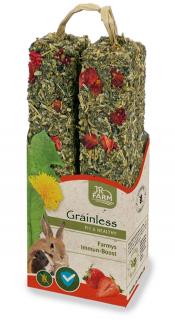 JR FARM Grainless Kolby Bezzbożowe 140g truskawka odporność