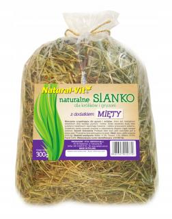 NATURAL-VIT SIANO Z MIĘTĄ 300G DLA GRYZONI