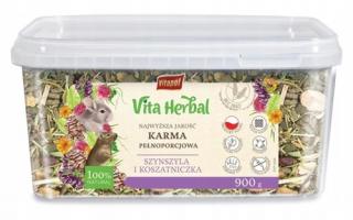 VITAPOL VITA HERBAL karma dla szynszyli i koszatniczki 900g