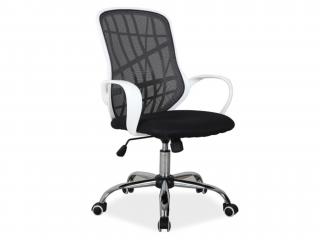 Fotel biurowy DEXTER czarno białe krzesło SIGNAL MEGA RABATY 10%-SZYBKA WYSYŁKA GRATIS zadzwoń 504573962