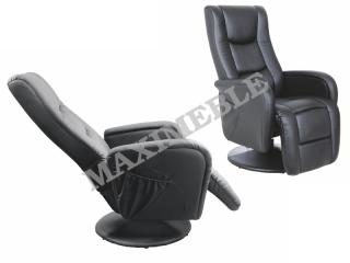 Fotel rozkładany PULSAR czarny recliner HALMAR MEGA RABATY 10%-SZYBKA WYSYŁKA GRATIS zadzwoń 504573962