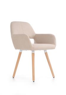 Krzesło K283 beżowe tkanina + drewno K-283 HAMAR MEGA RABATY 10%-SZYBKA WYSYŁKA GRATIS zadzwoń 504573962