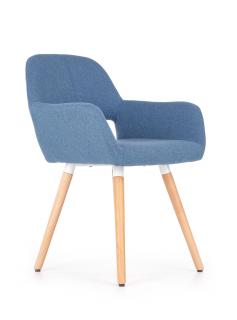 Krzesło K283 niebieskie tkanina + drewno K-283 HAMAR MEGA RABATY 10%-SZYBKA WYSYŁKA GRATIS zadzwoń 504573962