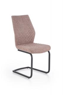Krzesło pikowane K272 beż eco skóra K-272 HALMAR MEGA RABATY 10%-SZYBKA WYSYŁKA GRATIS zadzwoń 504573962