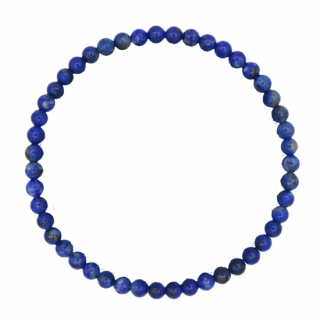 Bransoletka z kamieni - Lapis Lazuli  (kulka 4 mm)