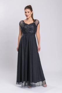 Suknia maxi czarna Florence