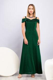 Suknia zielona z połyskiem Salina