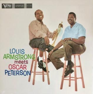 ARMSTRONG LOUIS,ARMSTRONG MEETS OSCAR PETERSON (ACOUSTIC SOUNDS) (LP) 1957