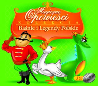 BAJKI,BAŚNIE I LEGENDY POLSKIE - MAGICZNE OPOWIEŚCI (3CD) 2011