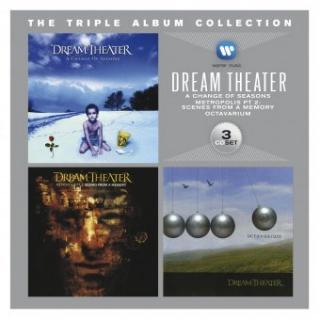 DREAM THEATER,TRIPLE ALBUM COLLECTION (3CDBOX)