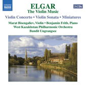 ELGAR The Violin Music Marat Bisengaliev 3CD