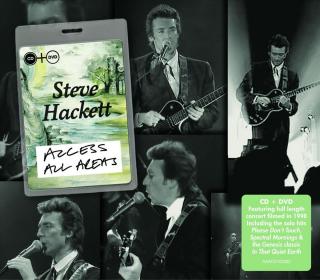 HACKET STEVE Steve Hackett Access All Areas CD DVD