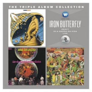 IRON BUTTERFLY,TRIPLE ALBUM COLLECTION (3CD) 2012