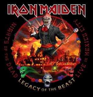 IRON MAIDEN,NIGHTS OF THE DEAD - LEGACY OF THE BEAST, LIVE IN MEXICO CITY (DELUXE) (2CD) 2020
