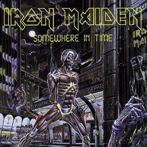 IRON MAIDEN,SOMEWHERE IN TIME (LP) 1986