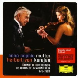 KARAJAN HERBERT ANNE-SOPHIE MUTTER Complete Recordings 5CD