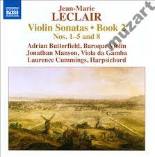LECLAIR Violin Sonatas V 2 Nos.1-5