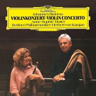 MUTTER ANNE SOPHIE,BRAHMS VIOLIN CONCERTO (LP)