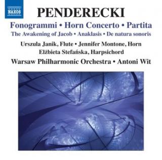 Penderecki: Fonogrammi, Horn Concerto, Partita