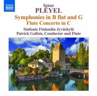 PLEYEL Symphonies B Flat G Flute Concerto In C
