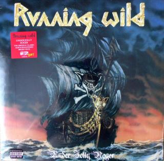 RUNNING WILD,UNDER JOLLY ROGER (LP) 1987