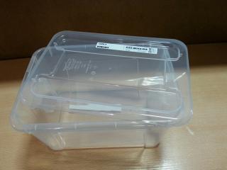 SAMLA Pokrywka pudełka 5-litrowego, przezroczysty IKEA