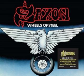 SAXON,WHEELS OF STEEL (LP)  1980