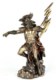 Figurka Zeus Statuetka Potężnego Zeusa Veronese