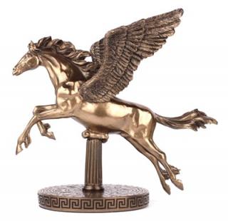 Przepiękny Koń Pegaz Figurka Konia Veronese