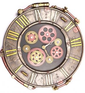 Zegar Ścienny Steampunk Maszyna Prezent