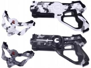 zestaw PAINTBALL LASEROWY laser tag Pistolet maska