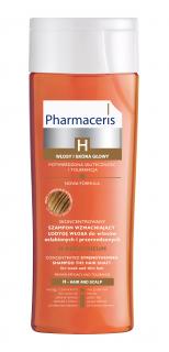 Pharmaceris H-KERATINEUM Szampon wzmacniający łodygę włosa do włosów osłabionych i przerzedzonych 250 ml