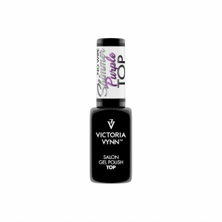 Victoria Vynn Top No Wipe Shimmer Purple 8ml