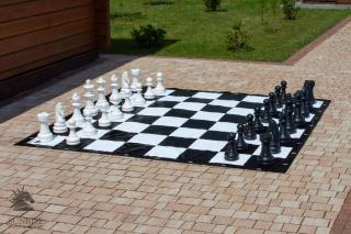 Figury plastikowe do szachów plenerowych / ogrodowych (wysokość króla 45 cm) Figury ogrodowe (wysokość króla 45 cm)