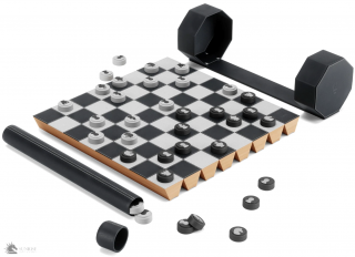 Szachy designerskie Rolz - nowoczesne szachy przenośne