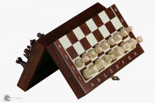 Szachy MAGNETYCZNE mini z nadrukiem Szachy MAGNETYCZNE mini z nadrukowaną szachownicą