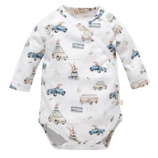 Body niemowlęce Organic Cotton - Cars | Yosoy