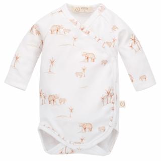Body niemowlęce Organic Cotton - Elephants | Yosoy
