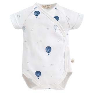 Body niemowlęce Organic Cotton krótki rękaw - Balloons | Yosoy