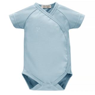 Body niemowlęce Organic Cotton krótki rękaw Blue Sky | Yosoy