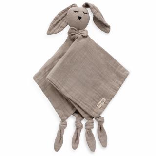 DouDou Przytulaczek - Króliczek 100% cotton muślin Beige | Yosoy