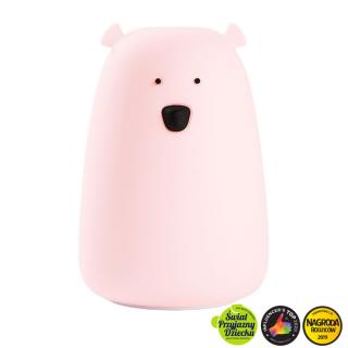 Duża Lampka LED - Miś Różowy | Rabbit  Friends