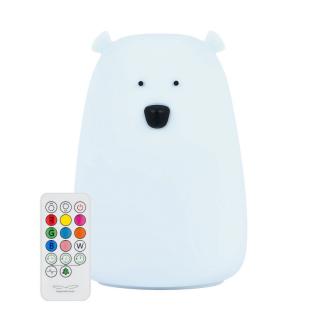 Duża Lampka LED z pilotem - Miś Błękitna Chmurka | Rabbit  Friends