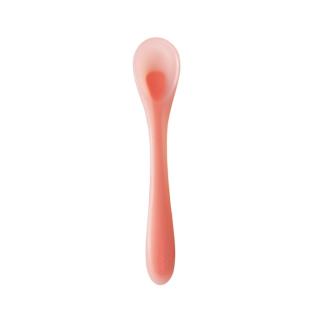 Łyżeczka Silikonowa Miękka Pink | Mombella